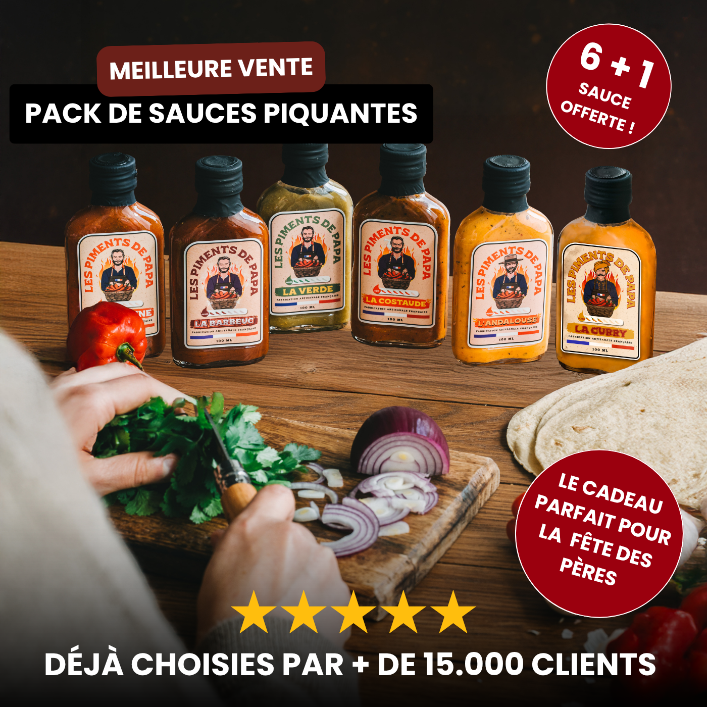 Pack découverte premium de sauces piquantes