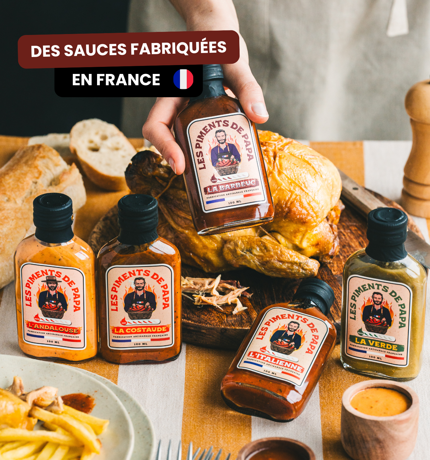 Pack découverte de sauces piquantes