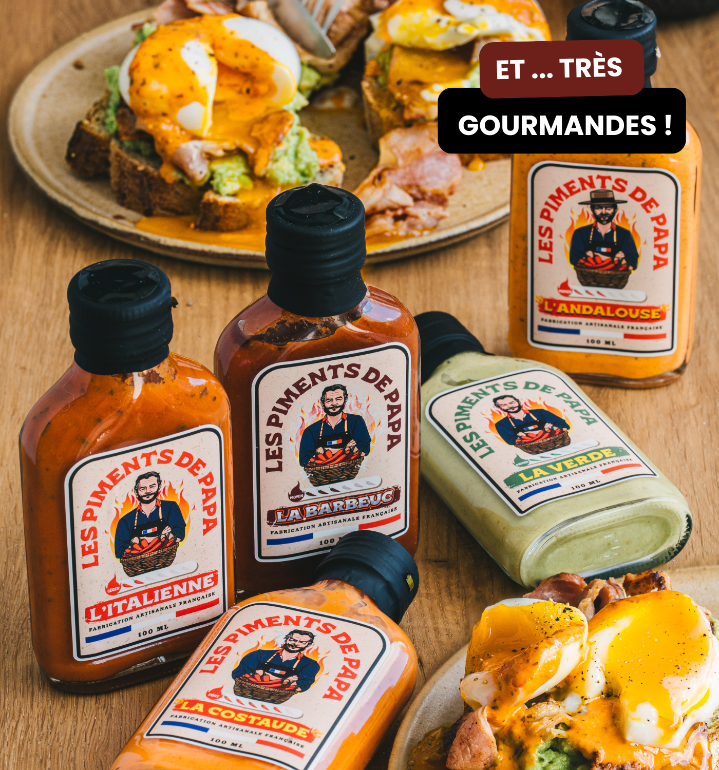 Pack découverte de sauces piquantes