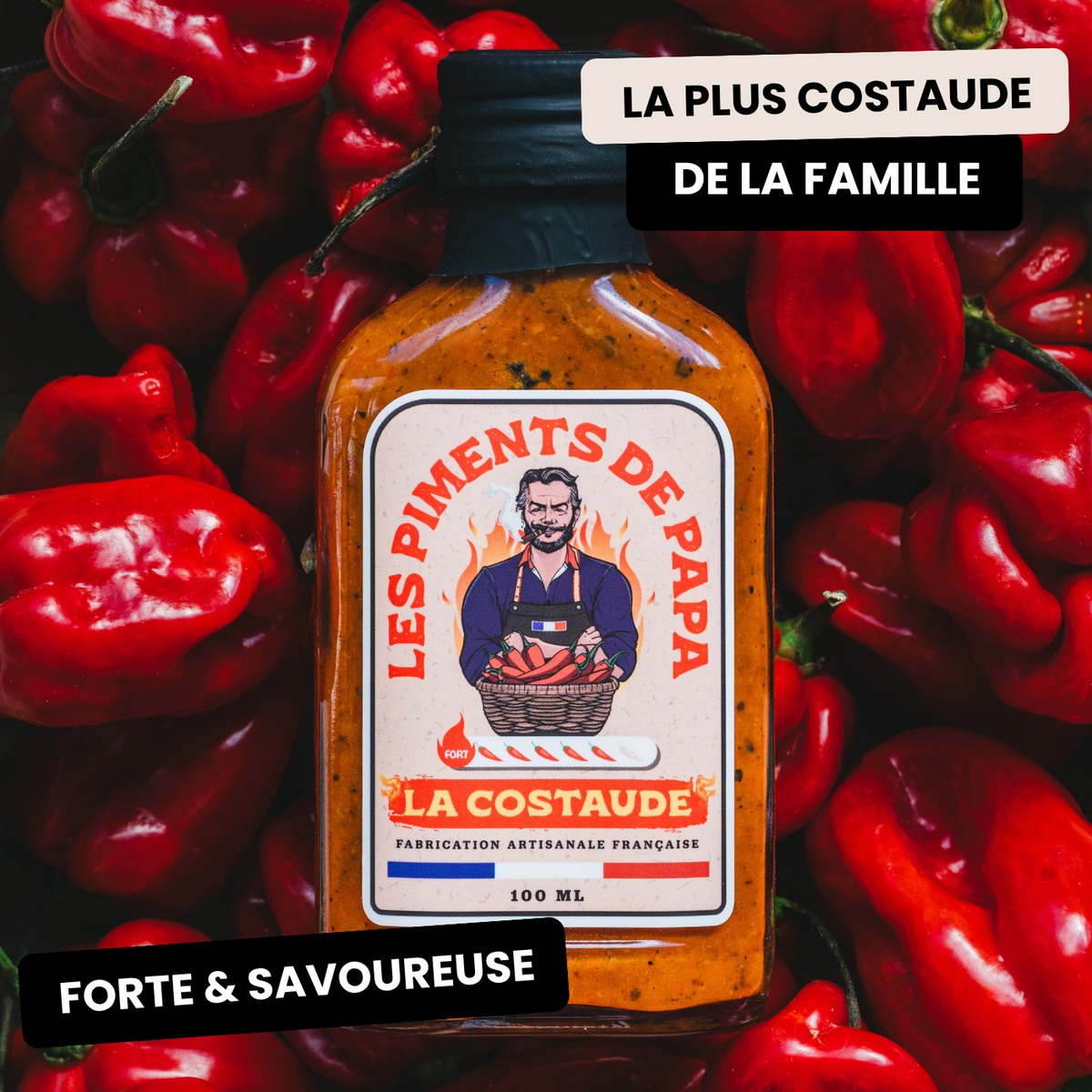 Sauce Piquante Extra Forte Au Piment Habanero Français