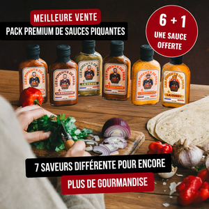 Pack découverte premium de sauces piquantes